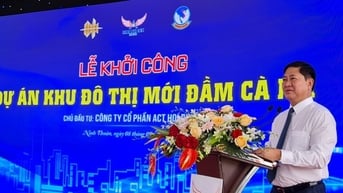 Khởi công Khu đô thị mới Đầm Cà Ná có tổng vốn 4.500 tỉ đồng