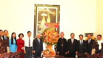 Đồng bào Công giáo tích cực tham gia xây dựng đất nước