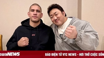 'Ông chú cơ bắp' Ma Dong-seok đọ lực đấm với nhà vô địch UFC