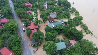Phát lệnh báo động 3 trên sông Lèn tại Thanh Hóa