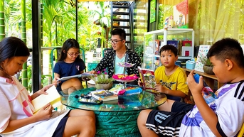 Mở nông trại, xây không gian đọc sách 0 đồng ở vùng quê