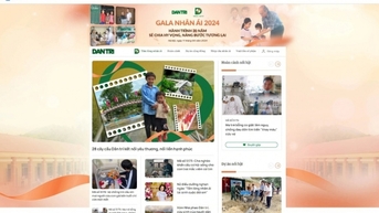 Báo Dân trí ra mắt giao diện Chuyên trang Nhân ái
