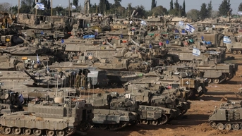 Xe tăng Israel bao vây toàn bộ phía đông Rafah