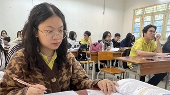 Học sinh quay cuồng với các kỳ thi riêng
