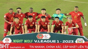 Hồng Lĩnh Hà Tĩnh “tung” đội hình mạnh nhất đối đầu Hà Nội FC