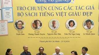Gặp gỡ các tác giả của bộ sách "Tiếng Việt giàu đẹp"