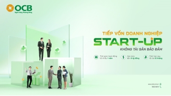 OCB ưu tiên tiếp vốn cho doanh nghiệp start-up