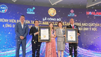 Hai bệnh viện đầu tiên tại Việt Nam đạt chuẩn chất lượng AACI của Mỹ