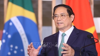 Thủ tướng phát biểu chính sách tại Bộ Ngoại giao Brazil