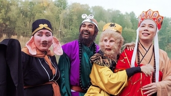 Tạo hình 4 thầy trò Đường Tăng và 7 yêu tinh nhện phiên bản Việt gây sốt