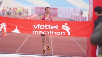 Chờ xem Nguyễn Thị Oanh vượt giới hạn ở giải Viettel Marathon 2024 chặng cuối Angkor Wat