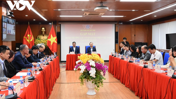 Tổng Giám đốc VOV Đỗ Tiến Sỹ tiếp Đoàn Trưởng cơ quan đại diện Việt Nam ở nước ngoài