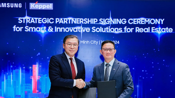 Samsung cùng Keppel ứng dụng công nghệ thông minh vào lĩnh vực bất động sản