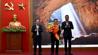 Ông Trần Phong làm Phó Bí thư Tỉnh ủy Quảng Bình