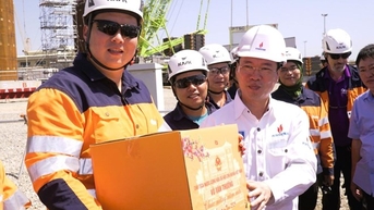 Chủ tịch nước thăm, chúc Tết người lao động dầu khí tại Vũng Tàu