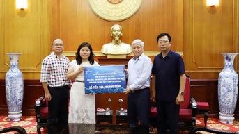 ជិត 418 ពាន់លានដុងបានចុះឈ្មោះដើម្បីគាំទ្រការជម្នះការខូចខាតដែលបណ្តាលមកពីព្យុះលេខ 3
