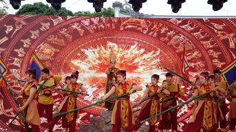 Khánh thành và bàn giao công trình tu bổ, tôn tạo di tích quốc gia đền Hồ Đề