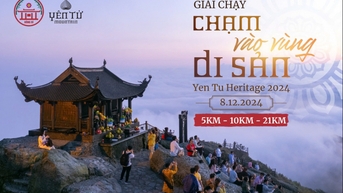 Hội Nhà báo tỉnh Quảng Ninh tham gia tổ chức giải Chạy 'YEN TU Heritage 2024