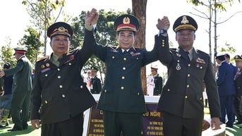 Xung lực mới thúc đẩy hợp tác quân đội Việt Nam - Lào - Campuchia