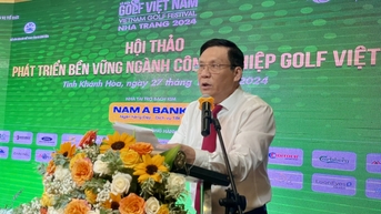 Báo Sài Gòn Giải Phóng tổ chức Hội thảo về phát triển bền vững ngành công nghiệp golf Việt Nam