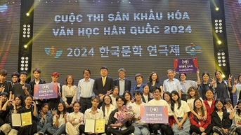 Khám phá sắc màu văn hoá qua cuộc thi Sân khấu hóa văn học Hàn Quốc 2024