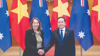 Chủ tịch Quốc hội Trần Thanh Mẫn hội đàm Chủ tịch Thượng viện Australia Sue Lines