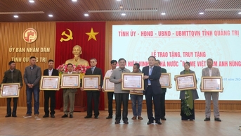 Trao và truy tặng danh hiệu với 22 mẹ Việt Nam anh hùng