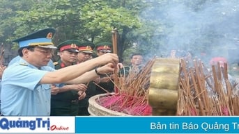 Đoàn cán bộ Hội Cựu chiến binh Cơ quan Ủy ban Kiểm tra Trung ương tri ân các anh hùng liệt sĩ