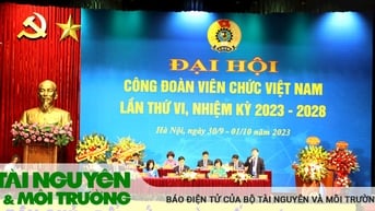 Khai mạc Phiên thứ nhất Đại hội Công đoàn Viên chức Việt Nam lần thứ VI, nhiệm kỳ 2023-2028