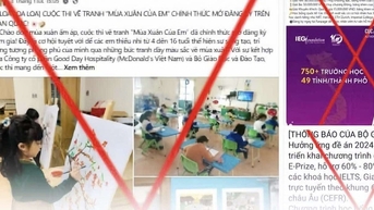Mạo danh Bộ GD - ĐT tổ chức các cuộc thi, sự kiện