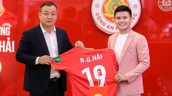 'Khoác áo CLB Công an Hà Nội là trang mới trong sự nghiệp'