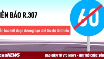 Biển báo 60 gạch chéo là gì?