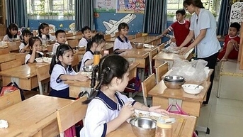 6 trường ở TP Thủ Đức tổ chức ăn bán trú trở lại