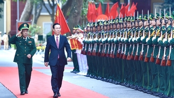 Bảo vệ vững chắc an ninh biên giới, chủ quyền, lãnh thổ quốc gia