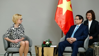 Thủ tướng Phạm Minh Chính tiếp Chủ tịch Đảng Cộng sản Czech