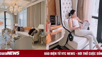 Bên trong biệt thự sang chảnh rộng gần 600m2 của 'chị đẹp' Lệ Quyên tại TP.HCM