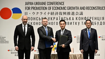 Nhật Bản cam kết hỗ trợ Ukraine tái thiết
