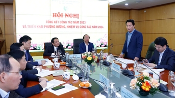 រដ្ឋមន្ត្រី Dang Quoc Khanh បានចូលរួមសន្និសីទដាក់ចេញទិសដៅ និងភារកិច្ចរបស់មន្ទីរបរិស្ថានឆ្នាំ២០២៤។