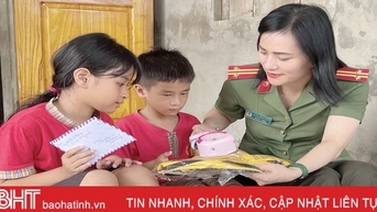Ý nghĩa lớn từ chương trình “Mẹ đỡ đầu” của Hội Phụ nữ Công an Hà Tĩnh