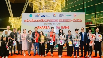 Đà Nẵng đón chuyến bay từ Jakarta, Indonesia