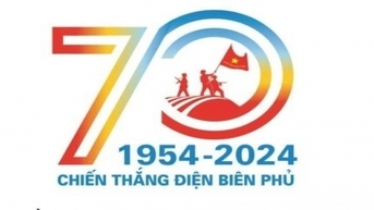 Logo chính thức tuyên truyền kỷ niệm 70 năm Chiến thắng Điện Biên Phủ