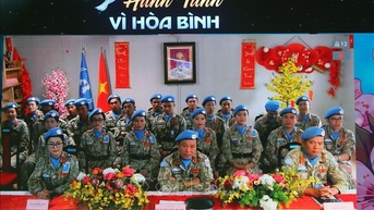 'Hành trình vì hòa bình' của những người lính mũ nồi xanh