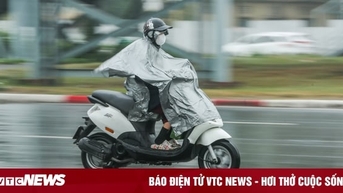 Miền Bắc nhiều nơi mưa to