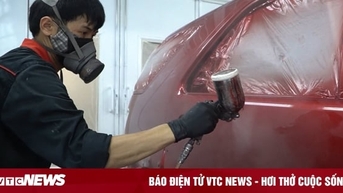Tự ý thay đổi màu sơn ô tô bị phạt bao nhiêu tiền?