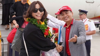 Khánh Hòa đón chuyến bay đầu tiên từ Deagu