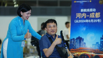 Vietnam Airlines khai trương đường bay thẳng Hà Nội-Thành Đô (Trung Quốc)