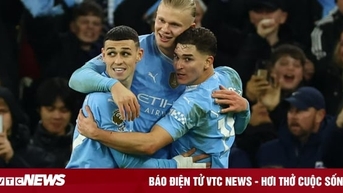 Haaland ghi bàn hạ Brentford, Man City tiến sát ngôi đầu bảng Ngoại Hạng Anh