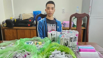 Bắt giữ thanh niên 18 tuổi tự sản xuất pháo nổ để bán
