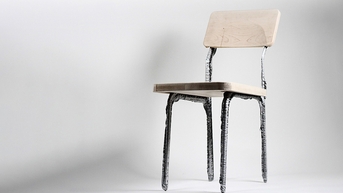 គ្រឿងសង្ហារឹមបោះពុម្ព 3D ក្នុងរយៈពេលប៉ុន្មាននាទីជាមួយលោហៈរាវ