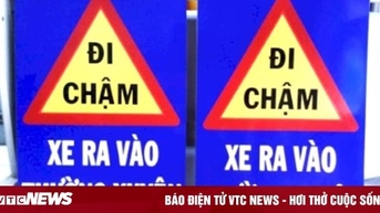 Biển báo xe ra vào thường xuyên